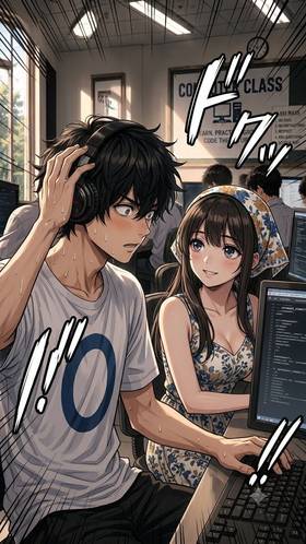 Read My Unexpected Experience In Computer Class  ( Light Novel )  3 Page 1 in English