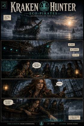 Read  Kraken Hunter: Eco‑Pirates Guardians of the Sea  1 Page 2 in English