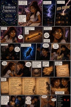 Read The Everwood Chronicles: Ink and Echo.  1 Page 1 in English