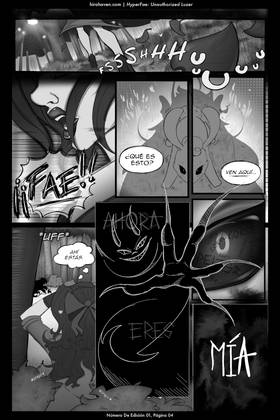 Read HyperFae: Unauthorized Luzer  1 Page 7 in Spanish