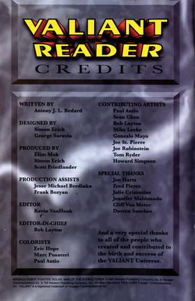 Read Valiant Reader (1993)  1 Page 2 in English