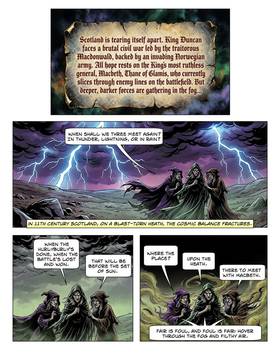 Read Shakespeare's Macbeth  1 Page 4 in English