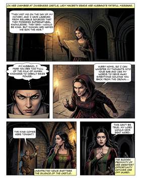 Read Shakespeare's Macbeth  1 Page 9 in English