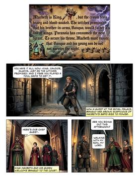 Read Shakespeare's Macbeth  3 Page 2 in English