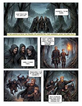 Read Shakespeare's Macbeth  3 Page 6 in English