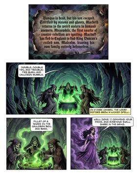 Read Shakespeare's Macbeth  4 Page 2 in English