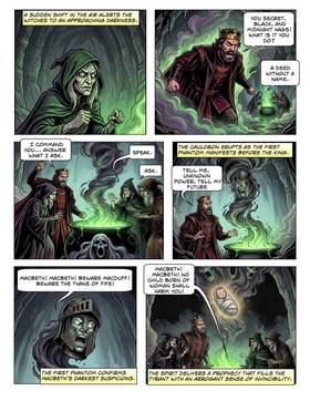 Read Shakespeare's Macbeth  4 Page 3 in English