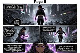 Read BLACKRAIN SHATTERED ECHOES   1 Page 5 in English