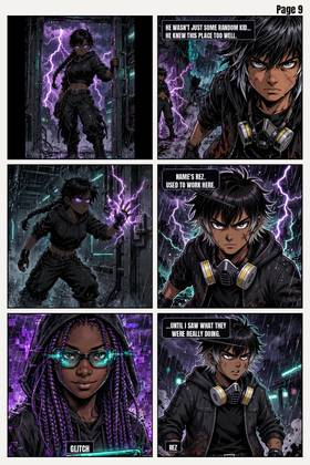 Read BLACKRAIN SHATTERED ECHOES   2 Page 10 in English