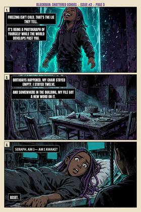 Read BLACKRAIN SHATTERED ECHOES   3 Page 5 in English