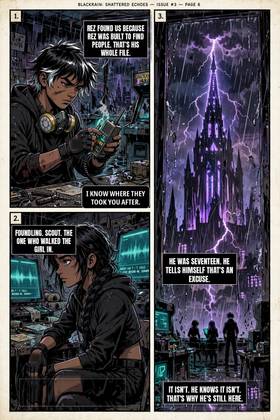 Read BLACKRAIN SHATTERED ECHOES   3 Page 6 in English