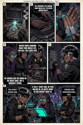 Read BLACKRAIN SHATTERED ECHOES   3 Page 8 in English