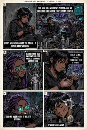 Read BLACKRAIN SHATTERED ECHOES   3 Page 2 in English
