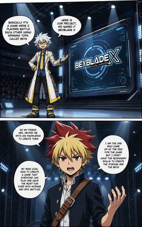 Read BEYBLADE X: WARS  1 Page 9 in English