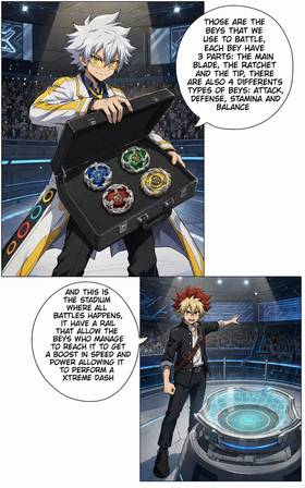Read BEYBLADE X: WARS  1 Page 10 in English
