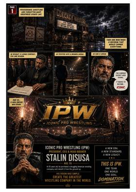 Read Iconic Pro Wrestling - Graphic Wrestling Series  1 Page 2 in English