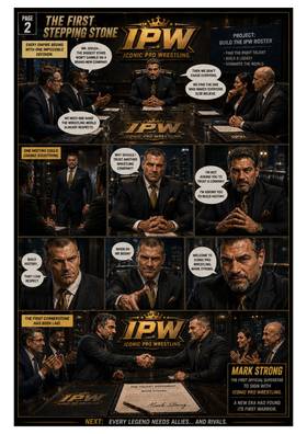 Read Iconic Pro Wrestling - Graphic Wrestling Series  1 Page 3 in English