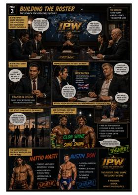 Read Iconic Pro Wrestling - Graphic Wrestling Series  1 Page 4 in English