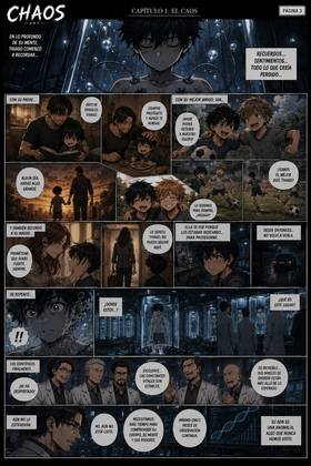 Read The Chaos  1 Page 3 in Spanish