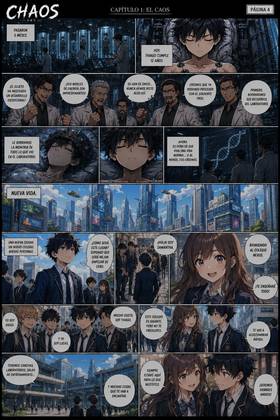 Read The Chaos  1 Page 4 in Spanish