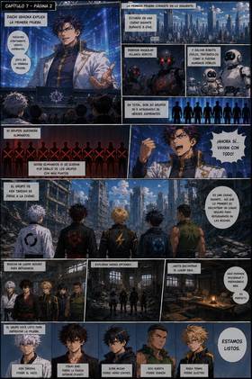 Read The Chaos  7 Page 3 in Spanish