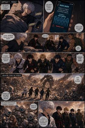 Read The Chaos  7 Page 8 in Spanish