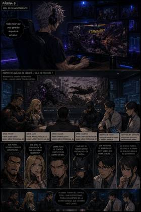 Read The Chaos  8 Page 8 in Spanish
