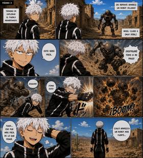Read The Chaos  9 Page 3 in Spanish