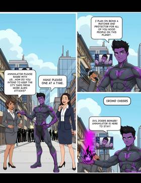 Read Annihilator: The Necessary Hero pt.1  3 Page 3 in English