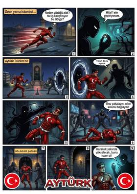 Read AyTürk Gölgelerin istilası  1 Page 7 in Turkish
