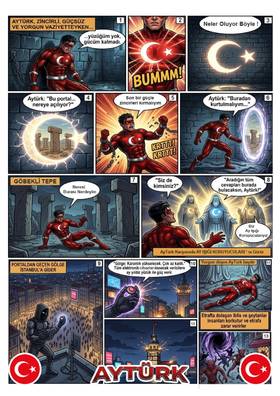 Read AyTürk Gölgelerin istilası  1 Page 10 in Turkish