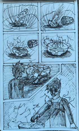 Read Eletric-man(sketch version)  1 Page 9 in English