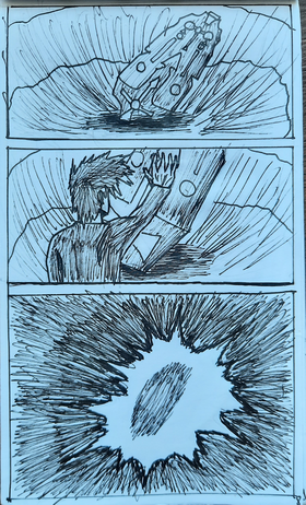 Read Eletric-man(sketch version)  1 Page 8 in English