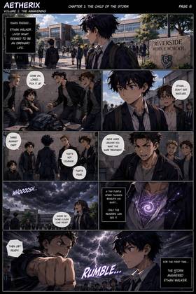 Read Aetherix  1 Page 9 in English