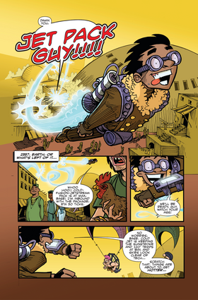 Read Jet Pack Guy  1 Page 4 in English
