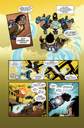 Read Jet Pack Guy  1 Page 6 in English