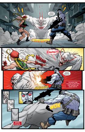 Read Street Fighter vs. The Valiant Universe  1 Page 10 in English