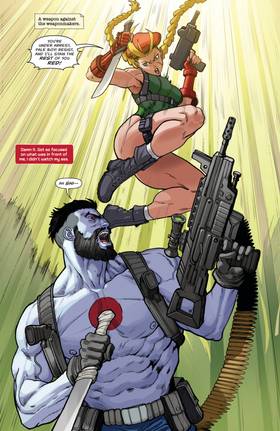 Read Street Fighter vs. The Valiant Universe  1 Page 6 in English