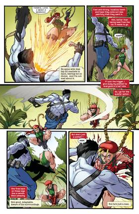 Read Street Fighter vs. The Valiant Universe  1 Page 8 in English