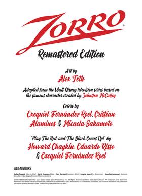 Read Zorro Remastered Edition  1 Page 3 in English