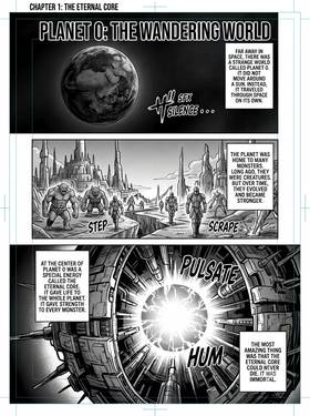 Read Space and swords  1 Page 1 in English