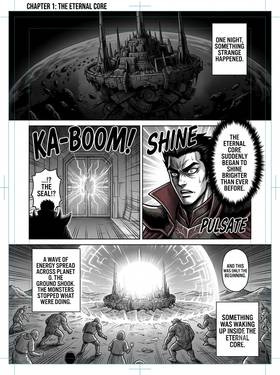 Read Space and swords  1 Page 3 in English