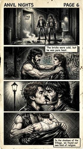 Read Anvil Nights - New York 1977 The Underground Gay Scene   1 Page 9 in English