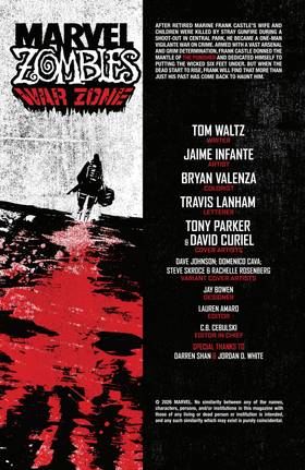 Read Marvel Zombies: War Zone (2026)  1 Page 3 in English