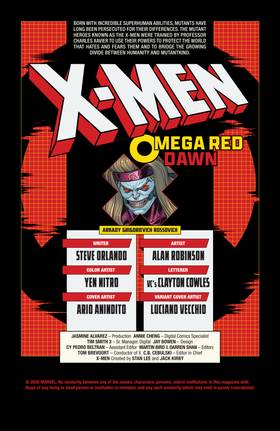 Read X-Men: Omega Red Dawn (2026)  1 Page 2 in English