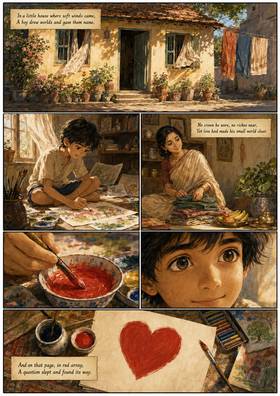 Read The boy who searched.... love.  1 Page 2 in English
