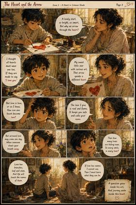 Read The boy who searched.... love.  1 Page 4 in English