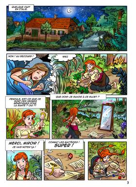 Read Team Lou - Volume 2. The mirror of wishes  1 Page 3 in French