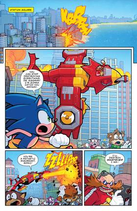 Read Sonic the Hedgehog x Godzilla  1 Page 3 in English