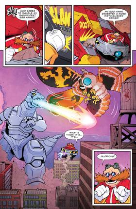 Read Sonic the Hedgehog x Godzilla  1 Page 7 in English